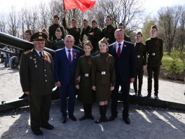 Музей воинской славы под открытым небом торжественно открыли в Вологде