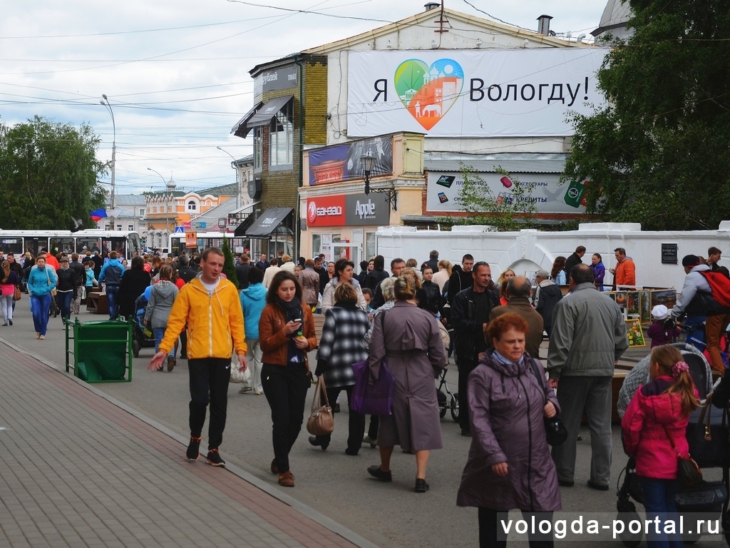 Вологда обогнала Мурманск, Якутск, Тамбов, Петрозаводск и другие крупные города по численности жителей