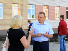 Финальные субботники прошли в новом детском саду «Акварель» на улице Псковской