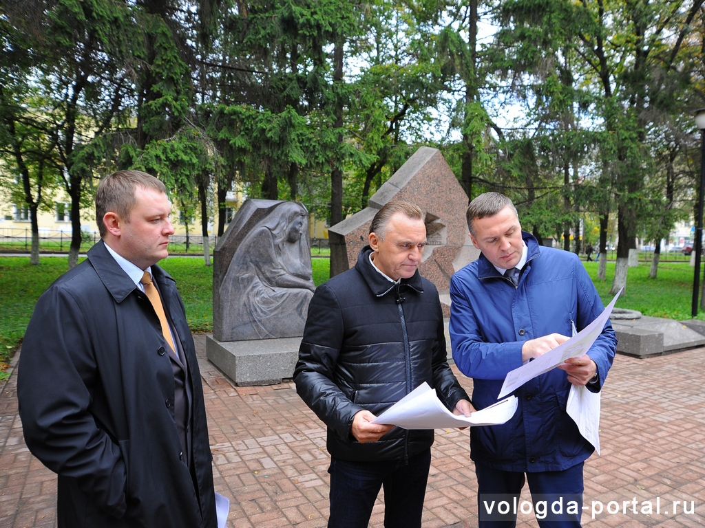 Памятник воинам-интернационалистам в Октябрьском сквере будет реконструирован