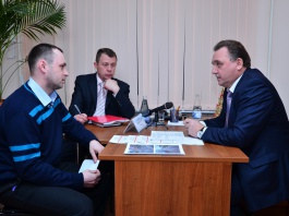 Глава города Евгений Шулепов провел личный прием и ответил на вопросы вологжан