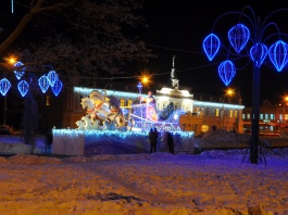 К 10 декабря Вологда должна быть полностью украшена к Новому году