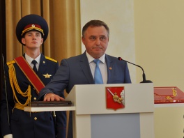 Торжественная церемония вступления Евгения Шулепова в должность Главы города Вологды