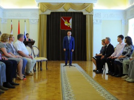  Новый состав территориальной избирательной комиссии Вологды представили в областной столице 
