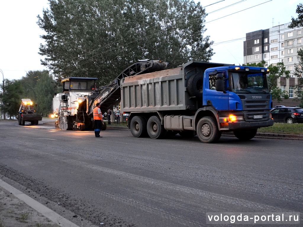 Еще две улицы отремонтируют в Вологде в августе