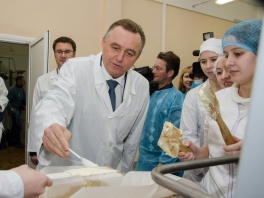 В Вологде завершилась модернизация экспериментального цеха, работающего на базе учебно-опытного молочного завода