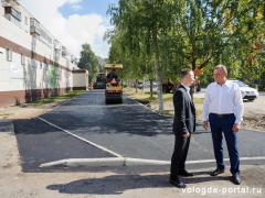 Ремонт тротуаров в Вологде выполнен на 80 %