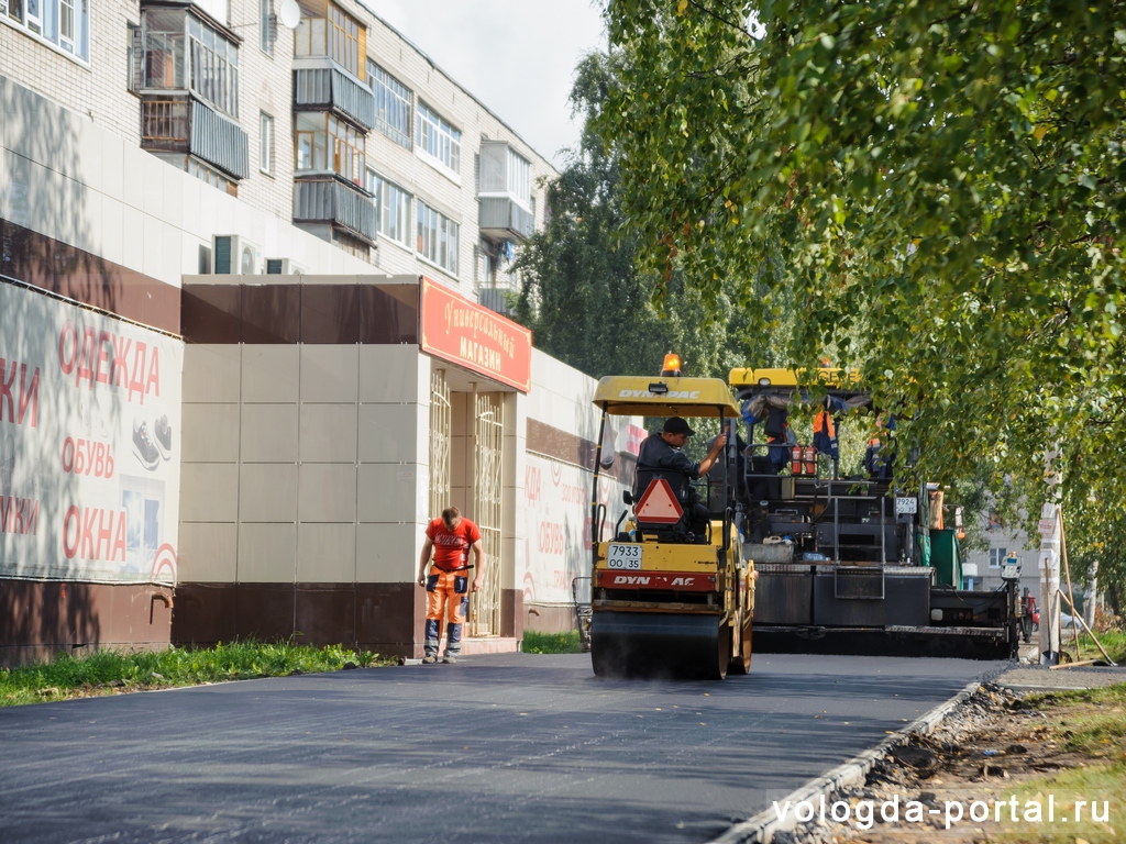 Ремонт тротуаров будет завершен к 30 сентября