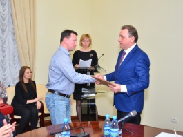 Участников городского проекта «Служба Дедов Морозов» наградили в Вологде
