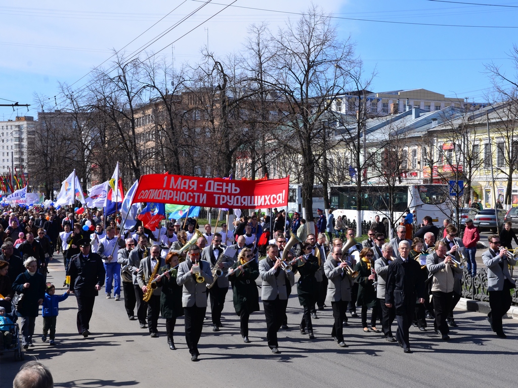 В Вологде отметили День Весны и Труда