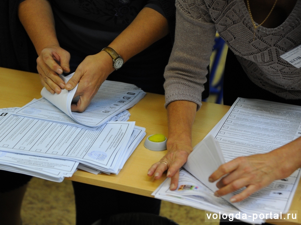 Предварительные итоги выборов озвучены в Вологодской области