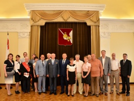 Глава Вологды Евгений Шулепов встретился с Почетными гражданами города
