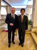 В Москву сегодня прибыла делегация из Японии во главе с Генеральным секретарём правящей либерально-демократической партии Тосихиро Никаи