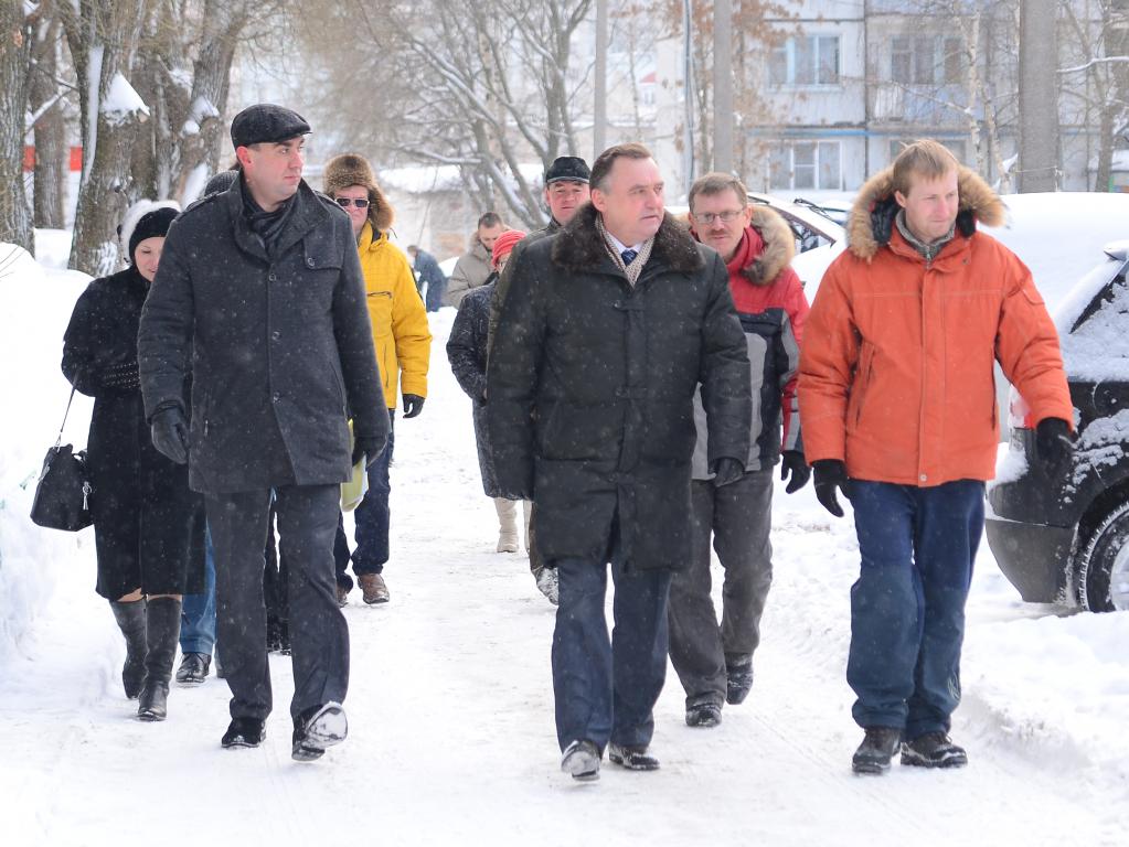 Глава Вологды Евгений Шулепов в режиме онлайн контролирует ход уборки города от снега