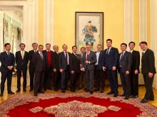 С Послом Японии господином Кодзуки, генеральными консулами Японии в России и депутатами Государственной Думы обсудили планы совместной работы на 2018 год