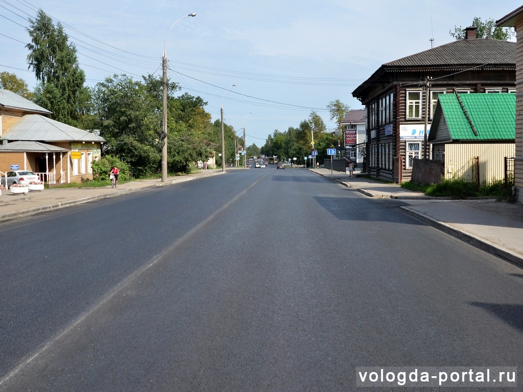 План по ремонту дорог в Вологде выполнен на 80 %