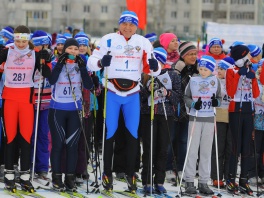 Более 5000 вологжан вышли на старт «Лыжни России»