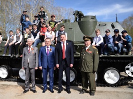 Музей воинской славы под открытым небом торжественно открыли в Вологде