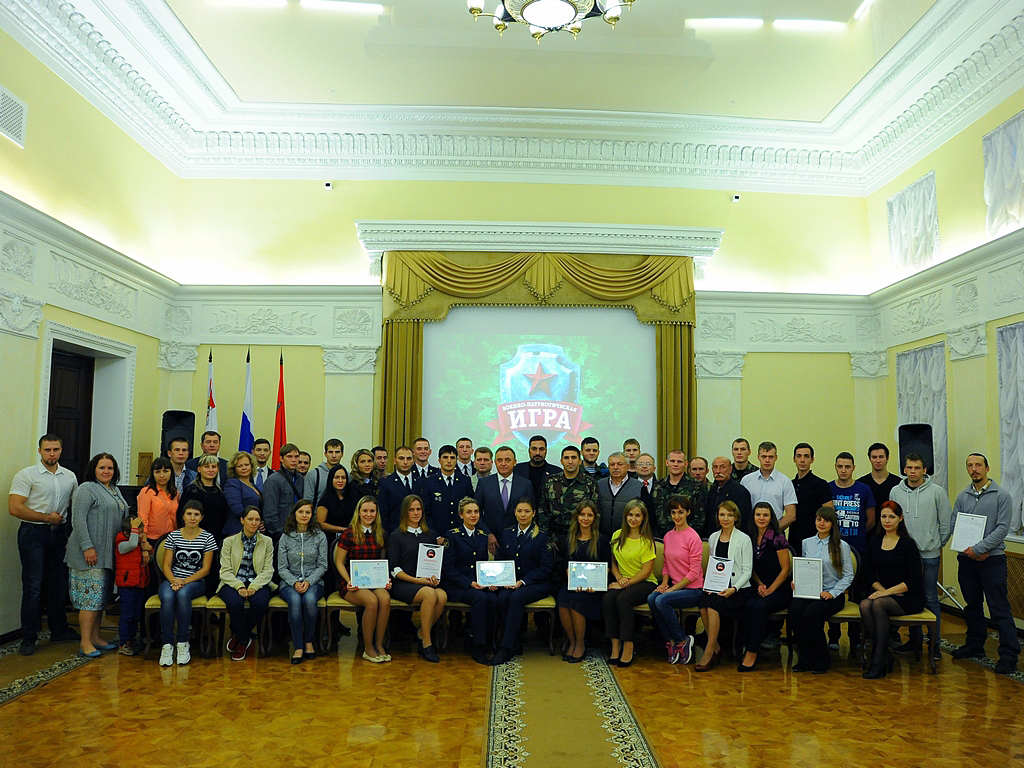 Участников и организаторов пятой военно-патриотической игры торжественно наградили в Вологде